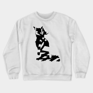 Dazzle Fox Crewneck Sweatshirt